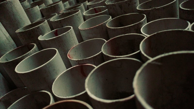 PVC Pipes Vertical Garden
